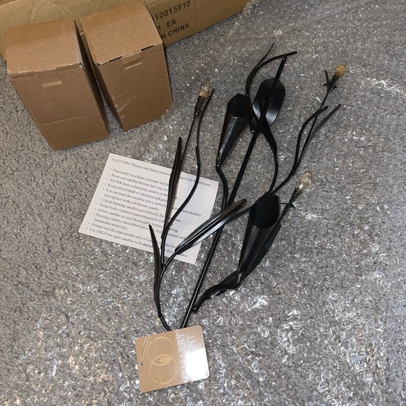 NWT set of 2 Ombré Lili candle/wall decor - Picture 4 of 5